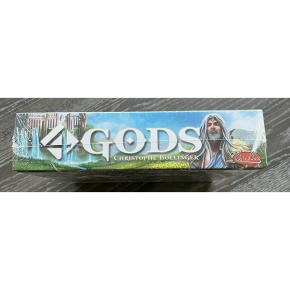 4 Gods Board Game by Christophe Boelinger 2016 Ludically, New and Sealed - Picture 2 of 8